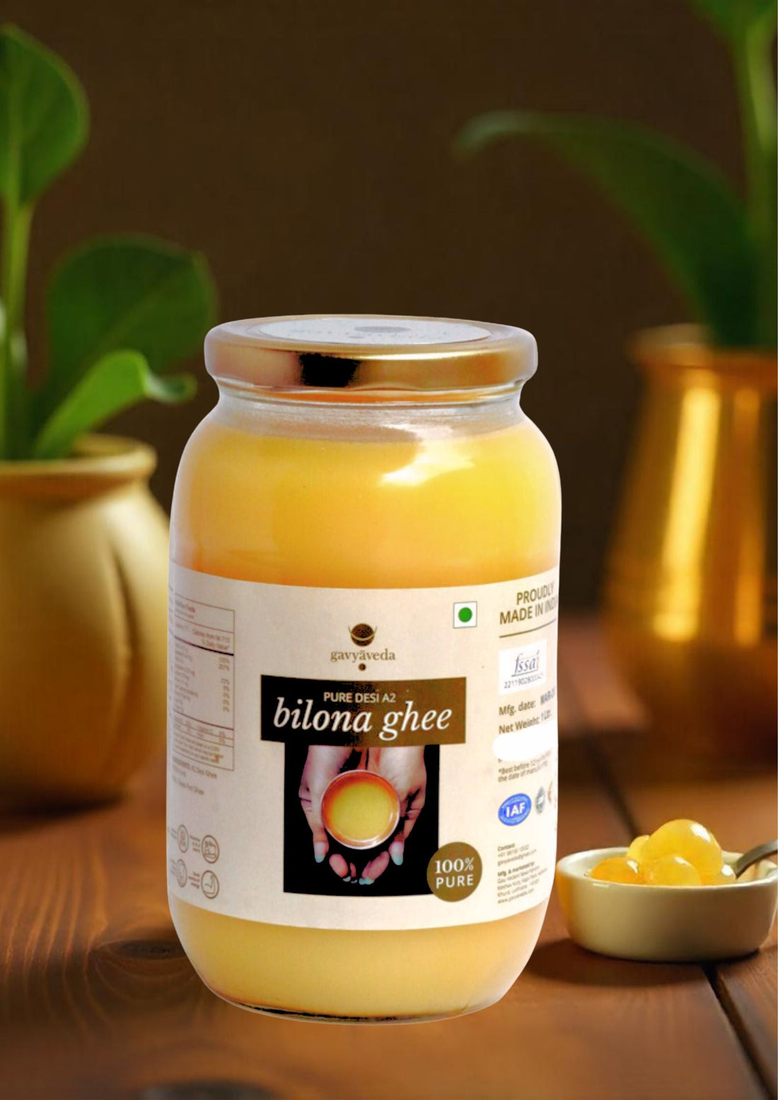 Unlock Glowing Skin with Gavyaveda's A2 Desi Cow Ghee