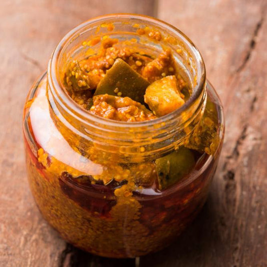 Dheun Pickle 1kg - Tangy, Spicy & Authentic Indian Pickle Made with Natural Ingredients